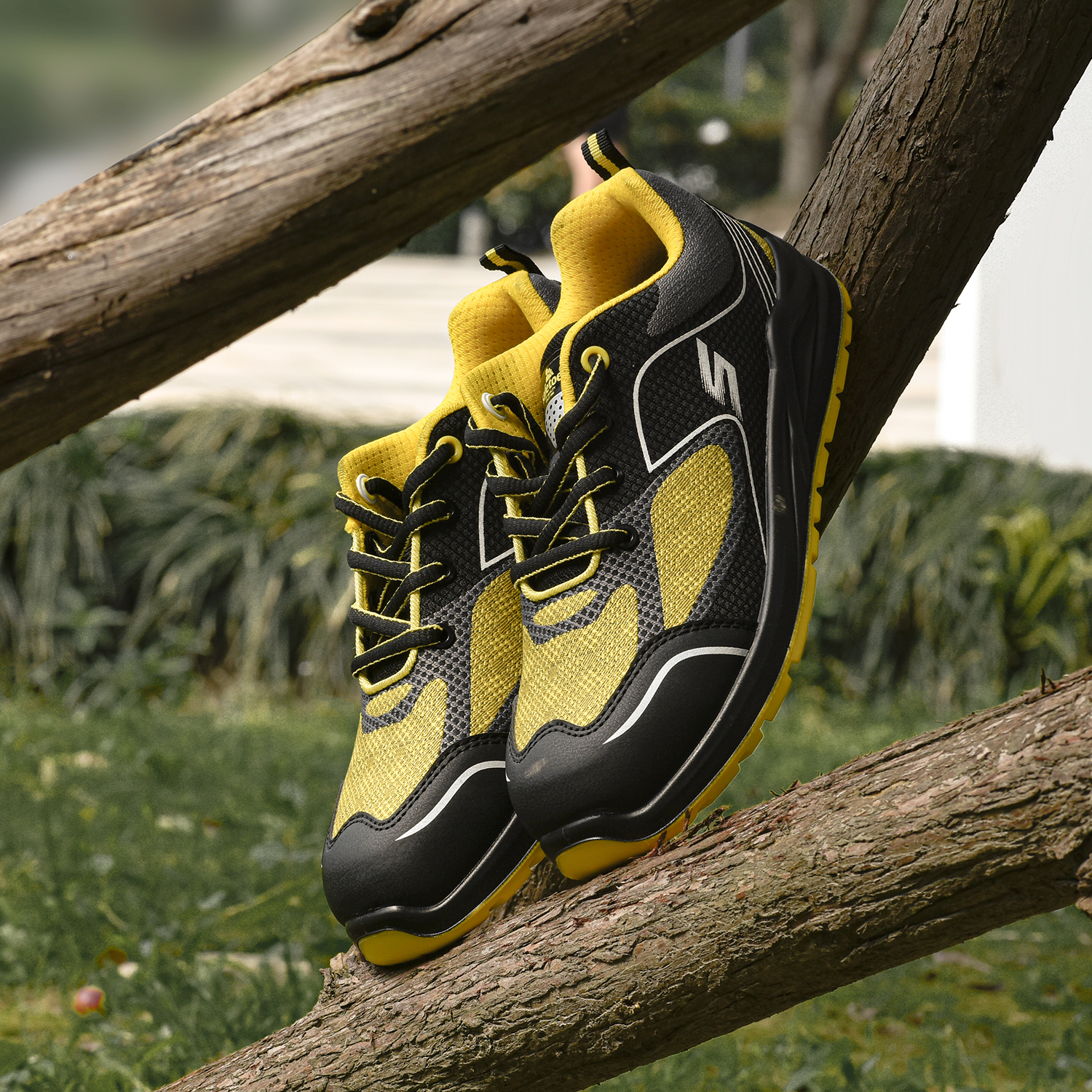 Scarpe da ginnastica antinfortunistiche Sports Design L-7501 verde (velocità)