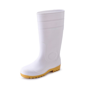 Stivali da pioggia Wellington in PVC W-6037 bianchi
