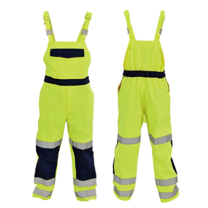 Salopette gialla Tuta da lavoro di sicurezza G-3036