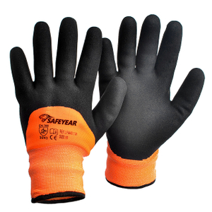 Guanti da lavoro industriali rivestiti in lattice FL-LFM4011W 