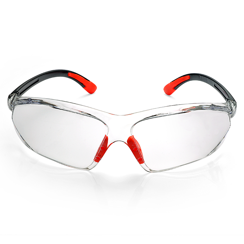 Occhiali protettivi con lenti trasparenti SG003 Arancio