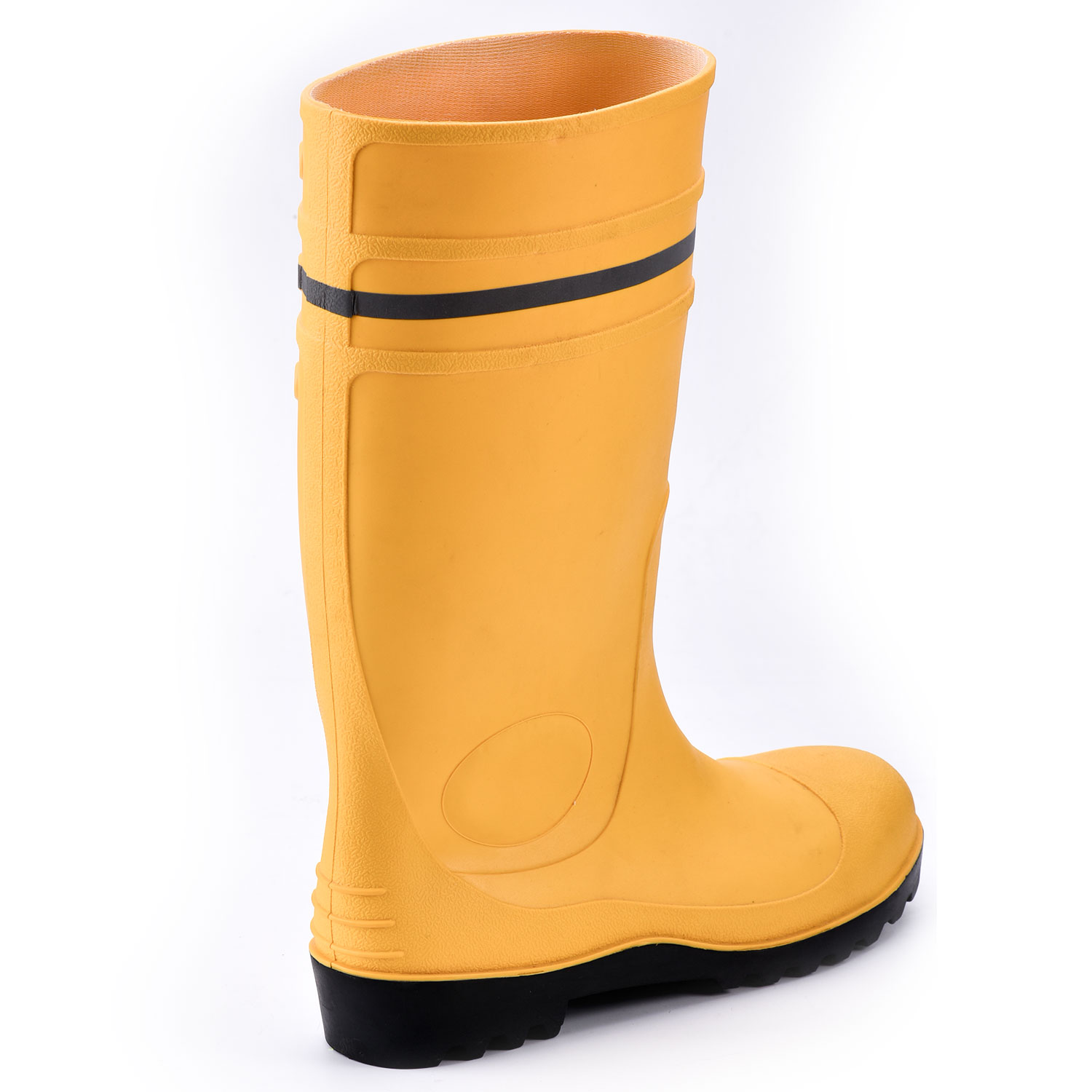 Stivali da pioggia con punta in acciaio per impieghi gravosi W-6037 gialli
