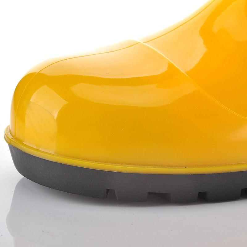 Stivali di gomma S5 in PVC W-6039 gialli