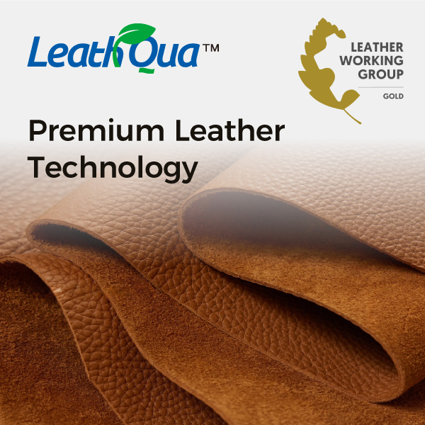 Tecnologia della pelle premium LeathQua™ per calzature di sicurezza resistenti e confortevoli